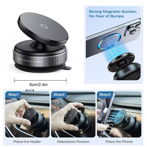 360° Magnetic Car Phone Holder (Dashboard Mount).                                                         🚨 Limited Stock Alert - Fast Selling !